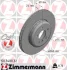 Диск гальмівний (задній) BMW 5 (F10/F11)/6 (F06/F13)/ 7 (F01-04) 09- (345x24) (з покриттям) (вент.) ZIMMERMANN 150.3480.32 (фото 1)