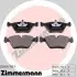 Колодки тормозные дисковые ZIMMERMANN 209681951 (фото 1)