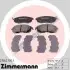 Гальмiвнi колодки дисковi переднi ZIMMERMANN 215621701 (фото 1)