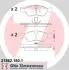 Тормозные колодки дисковые передние ZIMMERMANN 218621801 (фото 1)