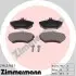 Тормозные колодки дисковые передние ZIMMERMANN 219451601 (фото 1)