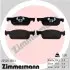 Колодки гальмівні дискові ZIMMERMANN 22525.170.1 (фото 1)