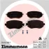 Комплект тормозных колодок ZIMMERMANN 22610.180.1 (фото 6)