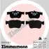 Колодки гальмівні дискові ZIMMERMANN 22813.170.1 (фото 1)
