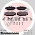 Колодки тормозные дисковые ZIMMERMANN 231721801 (фото 1)