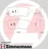 Тормозные колодки дисковые задние ZIMMERMANN 242401651 (фото 1)