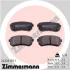 Колодки тормозные дисковые ZIMMERMANN 24320.155.1 (фото 5)