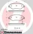 Гальмiвнi колодки дисковi переднi ZIMMERMANN 245501901 (фото 1)