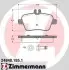 Колодки тормозные дисковые ZIMMERMANN 248481851 (фото 1)