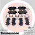 Колодки гальмівні дискові ZIMMERMANN 257201732 (фото 2)