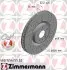 Диск тормозной SPORT Z левый ZIMMERMANN 460155452 (фото 1)
